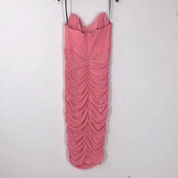 Michael Costello x REVOLVE India Midi Dress in Pink Size S - Picture 5 of 6